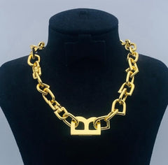 Gold necklace